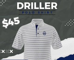 View a larger image of Driller Polo Shirt with Block B and Rig