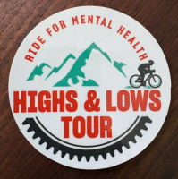 View a larger image of Highs & Lows Tour Sticker – 3" Circle
