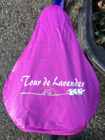 View a larger image of Tour de Lavender Bike Seat Cover