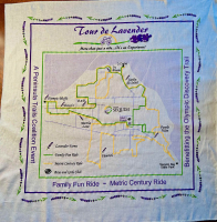 View a larger image of Tour de Lavender Bandana
