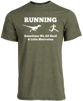 View a larger image of Running Dinosaur Motivation T-Shirt
