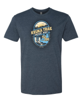 View a larger image of Keuka Unisex blended tee- Navy