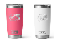 View a larger image of Yeti 20oz Rambler Tumbler with Laser Engraved 5 Year Logo