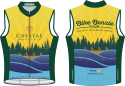 View a larger image of Men's Sport Fit Sleeveless Bike Benzie Tour Jersey