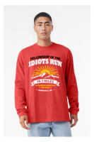 View a larger image of Unisex Long Sleeve Tee Shirt - Color: Red