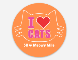 View a larger image of 3" Orange Sticker 