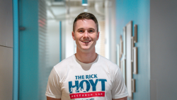 View a larger image of Rick Hoyt Research Lab T-Shirt (White)