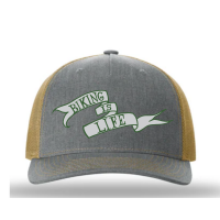 View a larger image of BIKING IS LIFE Hat GRAY/AMBER 2026