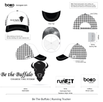 View a larger image of Be the Buffalo Running Trucker Hat