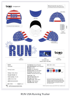 View a larger image of Run USA Running Trucker Hat