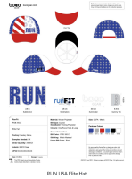 View a larger image of run USA Elite Hat