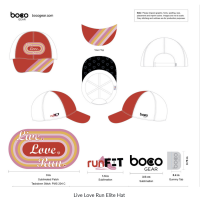 View a larger image of Live Love Run Elite Hat