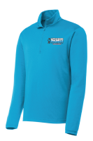 View a larger image of Coral Blue Quarter Zip (Men/Unisex)
