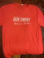 View a larger image of Adult short-sleeve technical t-shirt in hot coral