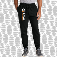 View a larger image of Jerzees Ultimate™ Unisex CVC Ring Spun Pocket Jogger- Black Ink