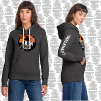 View a larger image of District® Women's Re-Fleece™ Hoodie- Charcoal Heather