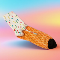 View a larger image of White Sprinkle Socks 🧁✨