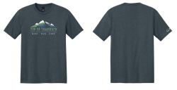 View a larger image of Unisex "Perfect Tri" T-Shirt: Navy 