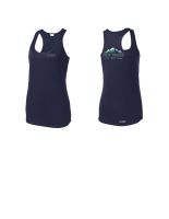 View a larger image of Ladies' Performance/ Athletic Racerback Tank: True Navy