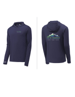 View a larger image of Men’s Performance Hooded Sun-shirt: Navy