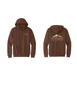 View a larger image of Top of Tamarack Unisex Hooded Sweatshirt: Cocoa