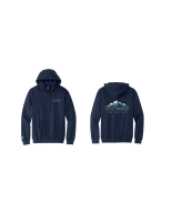 View a larger image of Top of Tamarack Unisex Hooded Sweatshirt: Navy
