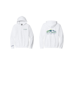 View a larger image of Top of Tamarack Unisex Hooded Sweatshirt: White