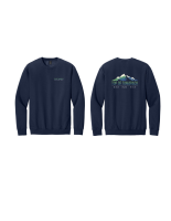 View a larger image of Top of Tamarack Unisex Crewneck Sweatshirt: Navy