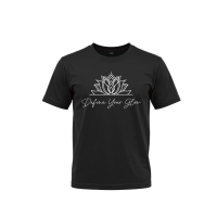 View a larger image of Define Your Glow Unisex T-Shirt (Black)