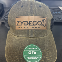 View a larger image of LEATHER PATCH HAT-BLACK