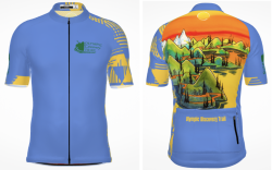 View a larger image of 2026 Olympic Discovery Trail Bike Jersey with "Todd Fischer design"