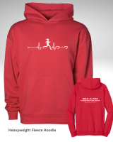 View a larger image of Official Mile-a-Day Heart Marathon Challenge Heavyweight Hoodie