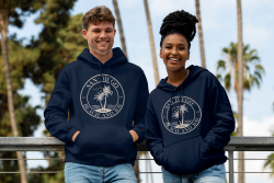 View a larger image of Official Beach & Bay Crest Hoodie