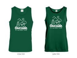 View a larger image of "Outside is the Best Side" Tank