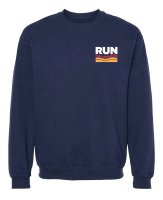View a larger image of Run Kalamazoo Navy Blue Crew Neck
