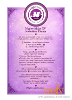 View a larger image of Mighty Mujer XV Dinner