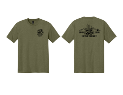 View a larger image of 25th Anniversary T Shirt Military Green