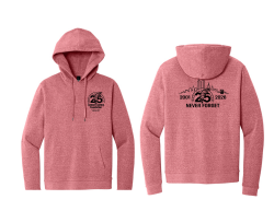 View a larger image of 25th Anniversary Hoodie Red Frost