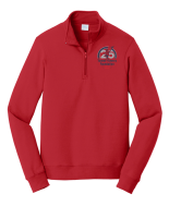 View a larger image of 25th Anniversary Fleece Quarter Zip Red