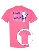 View a larger image of RSB270 Fight Like a Lady T-Shirt (Pink)