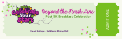 View a larger image of New! Post 5K Breakfast at Coblentz Hall