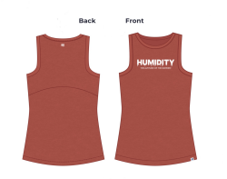 View a larger image of  "Humidity: The Altitude of the Midwest" Women's High Neck Tank