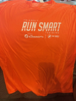 View a larger image of Adult short-sleeve technical t-shirt in electric orange