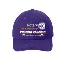 View a larger image of 2026 Rotary Fishing Classic Cap - Purple