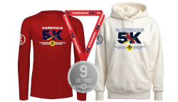 View a larger image of Cardinals 5K Long Sleeve T-Shirt