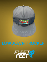 View a larger image of 2026 Run Rochester Lowdown Trucker Hat - Navy