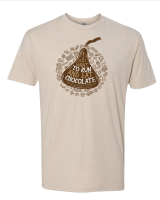 View a larger image of Run and eat chocolate tee