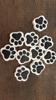 View a larger image of Mini Paw-print magnets
