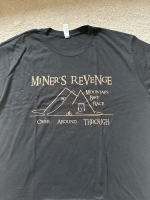 View a larger image of Miner's Revenge T-Shirt Men's - Black
