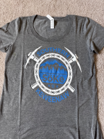 View a larger image of Miner's Revenge T-Shirt Women's - Gray and Blue